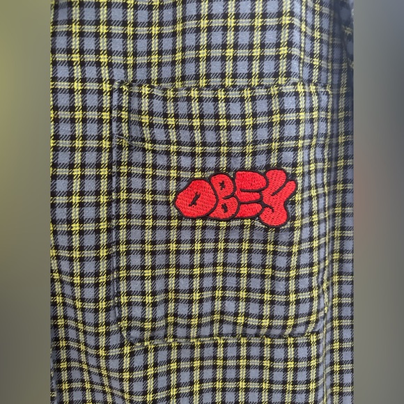Obey Button up Shirt - Picture 2 of 4